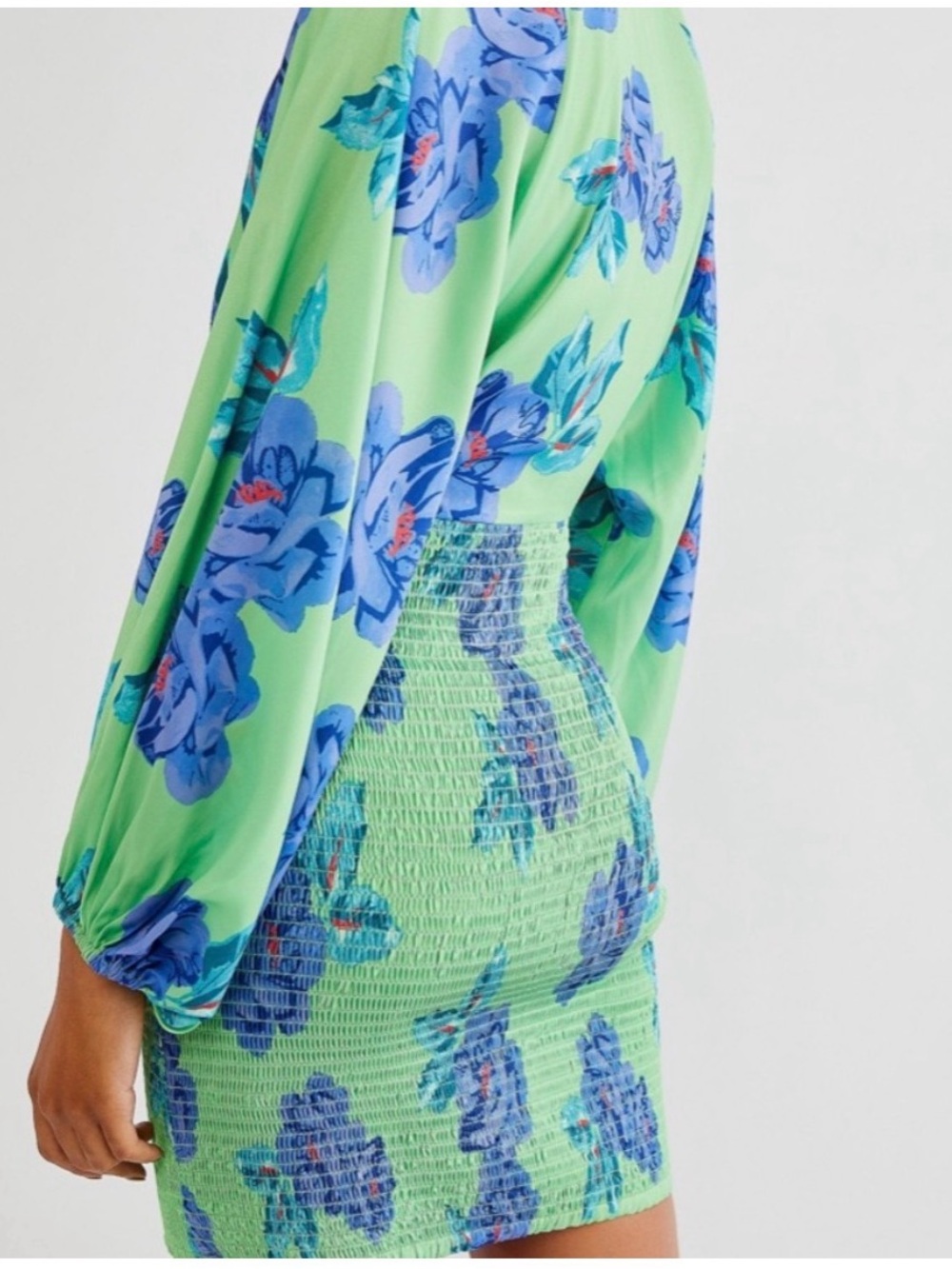 NWT Free People Cassie Mini Dress S - Picture 2 of 6
